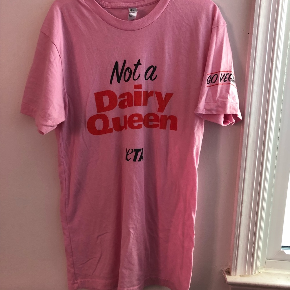PETA Not a Dairy Queen Shirt/Vegan